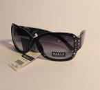 Sonnenbrille schwarz mit Glitzersteinchen